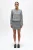 BENU blauwe tweed dames rok