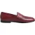 Dolce & Gabbana Bordeaurode Leren Formele Instap Schoenen