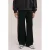 WE Fashion loose fit casual broek met glitters – donkergroen