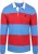 McGregor Rugbyshirt Streep Blauw Rood