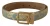 Dolce & Gabbana Blauwe Leren Jacquard Gegraveerde Gouden Metalen Gesp Ceintuur