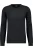 RAGMAN Gebreide trui ronde halszwart, Effen