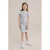 WE Fashion bodycon jurk roze/blauw/turquoise