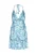 IZIA Jurk  navy / royal blue/koningsblauw / lichtblauw / wit