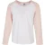 Urban Classics Meisjes contrast raglan t-shirt met lange mouwen