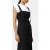 French Connection Harrie Suiting Pinafore Midi Black