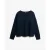 Oversized geborsteld V-hals damestrui Superdry