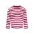 KIDS ONLY MINI gestreepte sweater – donkerrood
