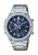 Casio Edifice Heren Horloge Zilverkleurig ECB-S10D-2AEF