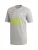 ADIDAS PERFORMANCE Functioneel shirt ‘Lucky 8’  citroengeel / grijs gemêleerd / wit