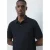 Mango Man regular fit gebreide polo – donkerblauw