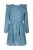 happy girls Jurk  blauw / lichtblauw / groen / zwart