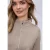 Street One Dames Jas met lange mouwen en schildpadhals in Beige
