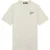 Malelions Men Split T-Shirt | Off-White/Light Blue