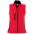 SOLS Dames/dames Rallye Soft Shell Bodywarmer Jacket (Rood)