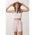 Hoge Taille Wijde Been Katoenen Shorts