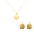 Orphelia ‘Linn’ Vrouwen 925 Sterling Zilveren Set: Ketting-Pendant + Oorbellen – Gouden SET-7130/G