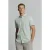 No Excess Shirt Short Sleeve Jersey Melange Stretch Mint