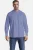 Jan Vanderstorm casual overhemd blauw