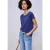 Street One Dames Basic Shirt in Blauw
