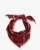 Bonnie Studios Plaid Scarf Red Bordeaux