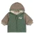 Feetje winterjas Wiggle and Waddle – groen/greige