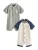 Baker by Ted Baker Rompertje/body  lichtbeige / donkerblauw / stone grey / wit