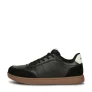 Woden Bjork Mix II leren sneakers zwart