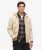 Essential Logo Hoodie met Rits Beige