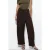 Dames Hoge Taille Wijde Pantalon van Crepe