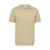 s.Oliver regular polo met ingebreid patroon beige