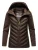 Navahoo Dames Gewatteerde Jas Nimm mich mit – Getailleerd, Stijlvol & Comfortabel met Capuchon