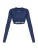 NIKE Functioneel shirt ‘Pro’  navy / wit