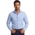 Linnen overhemd John Miller Tailored Fit lichtblauw