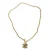 CC Pendant Chain Necklace  Ketting