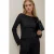 Rugband Top met Bootnek
