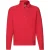 Fruit of the Loom Heren Premium Sweatshirt met Ritssluiting (Rood)
