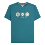 Lambretta Heren A Way Of Life Vinyl Platen T-shirt (Golfkust)