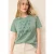 Cecil Dames Shirt met tekst artwork in Groen