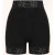 Topvintage exclusive ~ Belle Form High-Waist Lace shaping shorts in zwart