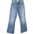 Christian Dior jeans met wijde pijpen in lichtblauw denim