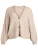 Zizzi Gebreid vest ‘Cavista’  beige