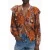 Desigual Arancione Viscose Dames Shirt