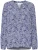 SAINT TROPEZ Blouse  donkerblauw / wit