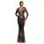 Damesjurk Goddiva Starburst Sequin Maxi