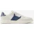Fred Perry B4 Textured Leder/Suède Heren Porselein/Blaue Sneakers