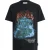 Round Neck T-Shirt Plein Deluxe Skeleton Stones