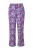 Ulla Popken Broek  ultramarine blauw / bessen / lichtlila