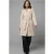 Geknoopte Midi Coat met Jas kraag
