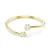 Swarovski Armband  goud / wit